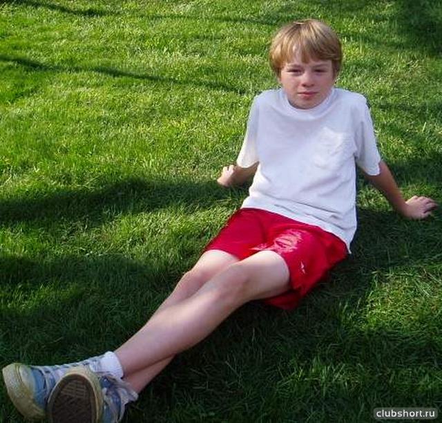 Boy Wearing Stockings