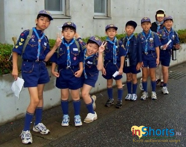 Японские мальчики в шортах (2 часть)